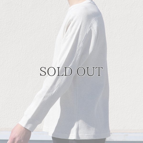 画像11: 度詰ワッフル6.6オンス スプリットスリーブ ミリタリーLS TEE【MADE IN JAPAN】『日本製』 / Upscape Audience