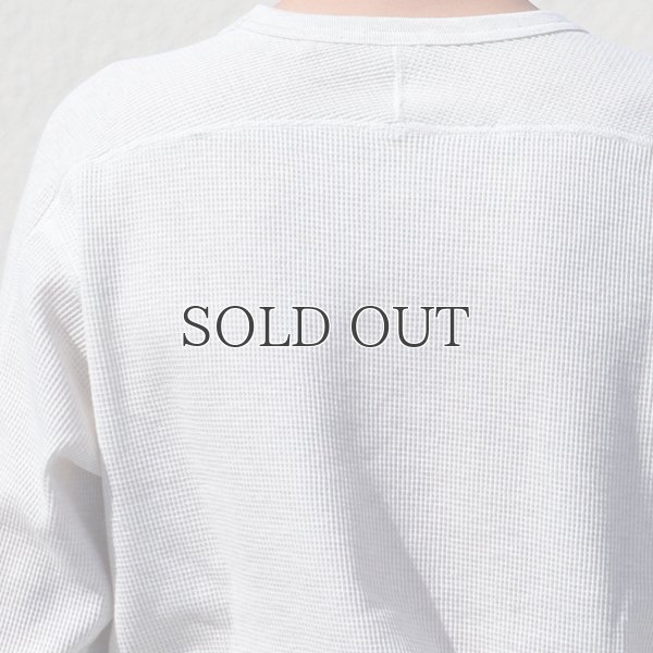 画像15: 度詰ワッフル6.6オンス スプリットスリーブ ミリタリーLS TEE【MADE IN JAPAN】『日本製』 / Upscape Audience