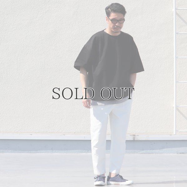 画像10: VORTEX 8オンス（MVS天竺）サイドスリット ハーフスリーブ ボクシーTee【MADE IN JAPAN】『日本製』/ Upscape Audience