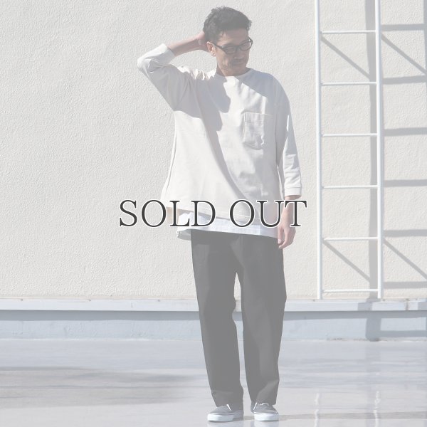 画像8: VORTEX 8オンス（MVS天竺）サイドスリット 七分袖 ボクシーTee【MADE IN JAPAN】『日本製』/ Upscape Audience