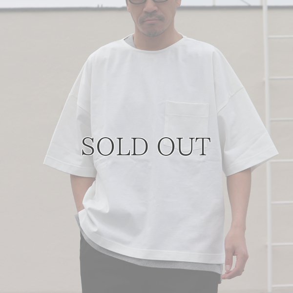 画像11: VORTEX 8オンス（MVS天竺）サイドスリット ハーフスリーブ ボクシーTee【MADE IN JAPAN】『日本製』/ Upscape Audience