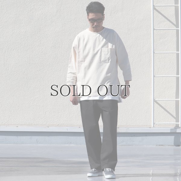 画像9: VORTEX 8オンス（MVS天竺）サイドスリット 七分袖 ボクシーTee【MADE IN JAPAN】『日本製』/ Upscape Audience