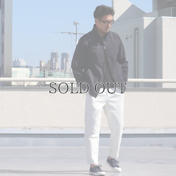 画像7: コットンモダールストレッチ G9スタンドブルゾン【MADE IN JAPAN】『日本製』/ Upscape Audience