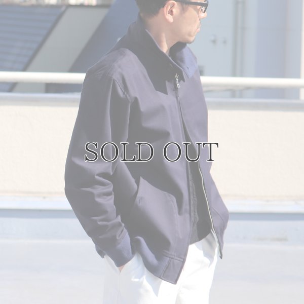 画像4: コットンモダールストレッチ G9スタンドブルゾン【MADE IN JAPAN】『日本製』/ Upscape Audience