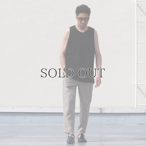 画像10: 度詰ワッフル6.6オンス  サイドスリット ロングベストタンク【MADE IN JAPAN】『日本製』/ Upscape Audience