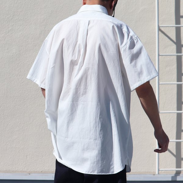 画像11: Nano-Wing®︎（ナノウィング）ブロード レギュラーカラー ボクシーAライン ハーフスリーブ【MADE IN JAPAN】『日本製』/ Upscape Audience