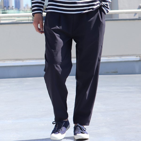 画像5: SOLOTEX（ソロテックス）DRY サッカーギンガム 2タック イージーパンツ【MADE IN JAPAN】『日本製』【送料無料】/ Upscape Audience