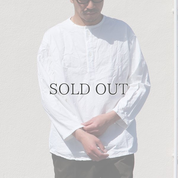 画像3: 馬布ヴィンテージフィニッシュクルーネックスリーピングシャツ【MADE IN JAPAN】『日本製』/ Upscape Audience