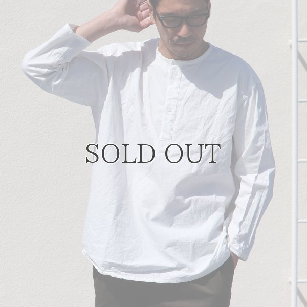 画像5: 馬布ヴィンテージフィニッシュクルーネックスリーピングシャツ【MADE IN JAPAN】『日本製』/ Upscape Audience