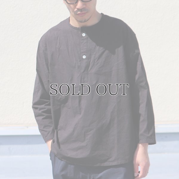 画像5: 馬布ヴィンテージフィニッシュクルーネックスリーピングシャツ【MADE IN JAPAN】『日本製』/ Upscape Audience