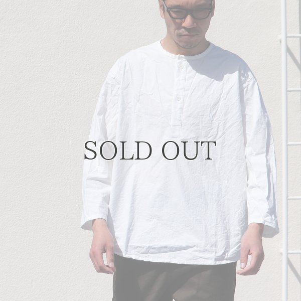 画像7: 馬布ヴィンテージフィニッシュクルーネックスリーピングシャツ【MADE IN JAPAN】『日本製』/ Upscape Audience