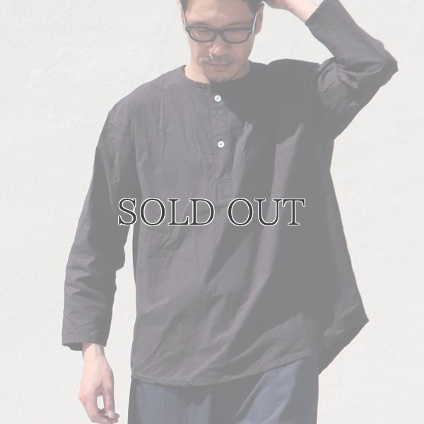 画像3: 馬布ヴィンテージフィニッシュクルーネックスリーピングシャツ【MADE IN JAPAN】『日本製』/ Upscape Audience