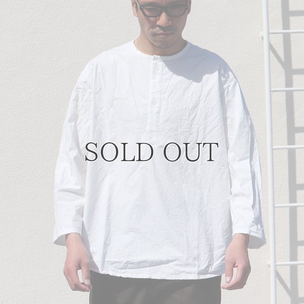 画像4: 馬布ヴィンテージフィニッシュクルーネックスリーピングシャツ【MADE IN JAPAN】『日本製』/ Upscape Audience