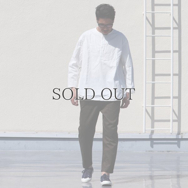 画像8: 馬布ヴィンテージフィニッシュクルーネックスリーピングシャツ【MADE IN JAPAN】『日本製』/ Upscape Audience