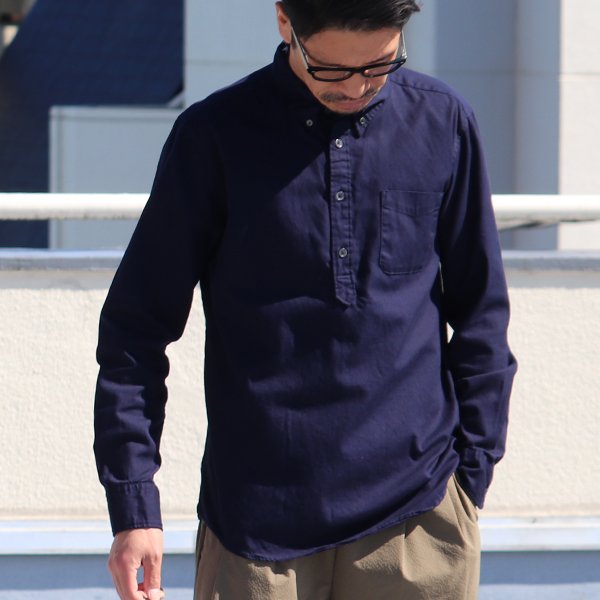 画像6: オックスナローカラーボタンダウンプルオーバーL/Sシャツ【MADE IN JAPAN】『日本製』/ Upscape Audience