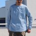 画像6: コットンギャバジンサドルショルダーヘムラウンドL/SシャツTEE【MADE IN JAPAN】『日本製』/ Upscape Audience