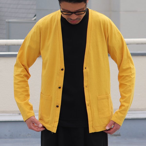 画像6: 【RE PRICE / 価格改定】ラフィー天竺3くるみボタンVネックカーディガン【MADE IN JAPAN】『日本製』/ Upscape Audience