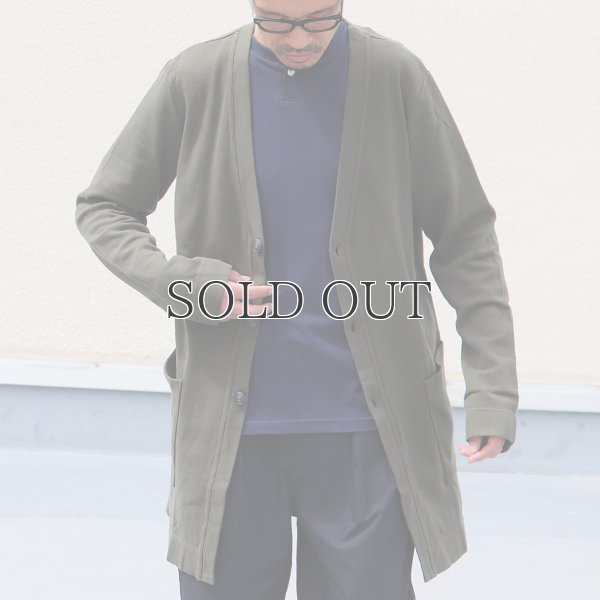 画像3: JPSダブルニット3Bロングカーディガン【MADE IN JAPAN】『日本製』/ Upscape Audience