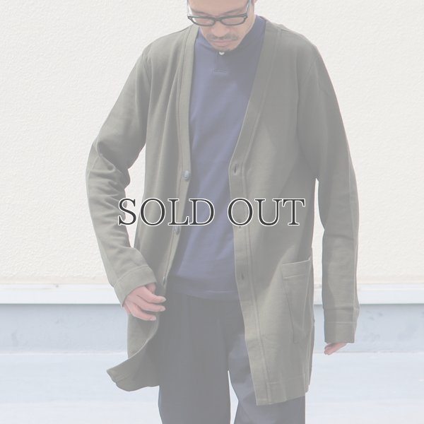 画像4: JPSダブルニット3Bロングカーディガン【MADE IN JAPAN】『日本製』/ Upscape Audience