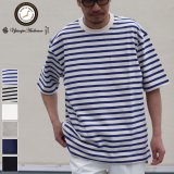 Basque 10オンス ( バスク天竺 ) ドローコード ヘムアジャスター ハーフスリーブ Tシャツ【MADE IN JAPAN】『日本製』/ Upscape Audience