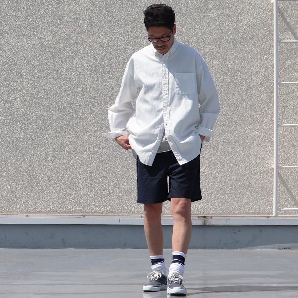 画像10:  6オンス オックスフォード ボタンダウン 長袖 ボクシーシャツ【MADE IN JAPAN】『日本製』/ Upscape Audience