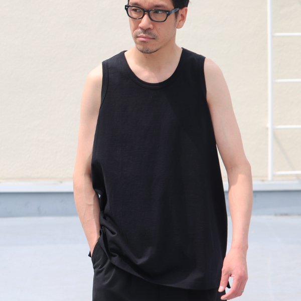 画像4: 丸胴 ヘビーウェイト(度詰天竺)10オンス サイドスリット ロングベストタンク【MADE IN JAPAN】『日本製』/ Upscape Audience
