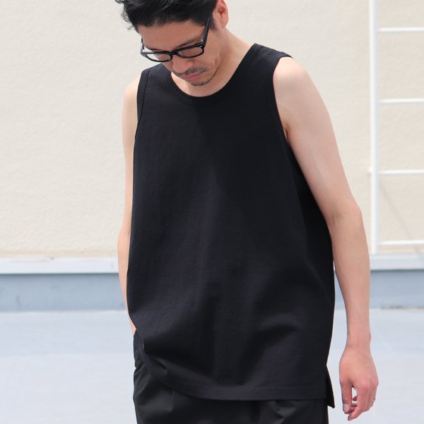 画像3: 丸胴 ヘビーウェイト(度詰天竺)10オンス サイドスリット ロングベストタンク【MADE IN JAPAN】『日本製』/ Upscape Audience