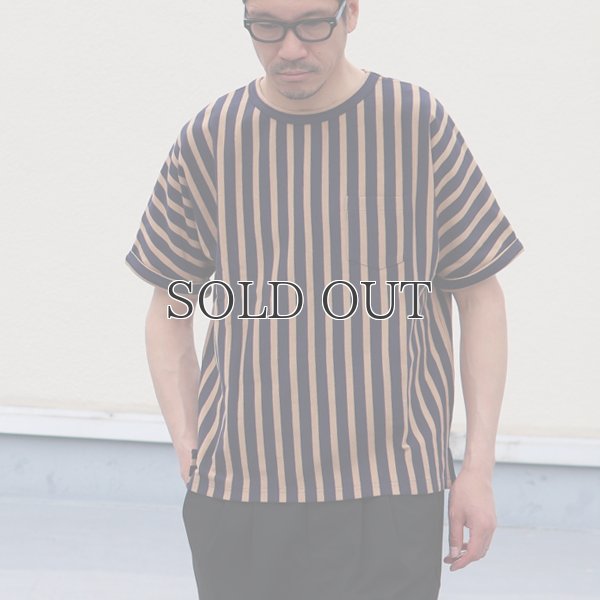 画像5: Basque 10オンス ( バスク天竺 )無地＆ボーダービッグポケT【MADE IN JAPAN】『日本製』/ Upscape Audience