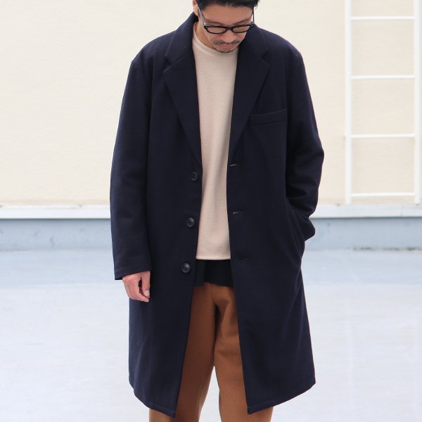 画像6: 610gウールメルトン サーモライト中綿 オーバーサイズ チェスターコート 【送料無料】 / Audience