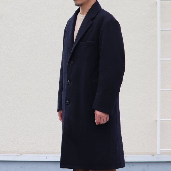 画像11: 610gウールメルトン サーモライト中綿 オーバーサイズ チェスターコート 【送料無料】 / Audience
