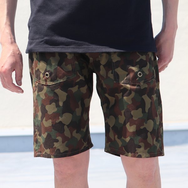 画像3: 【RE PRICE/価格改定】カモ柄アウトドアイージーショートパンツ【MADE IN JAPAN】『日本製』/ Upscape Audience×Tribe Message