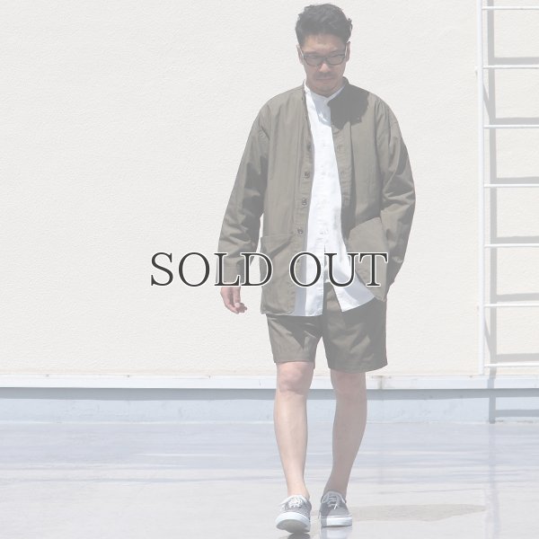 画像7: グリストーンW 綿ナイロン高密度ギャバ 2タックワイドショーツ【MADE IN JAPAN】『日本製』/ Upscape Audience