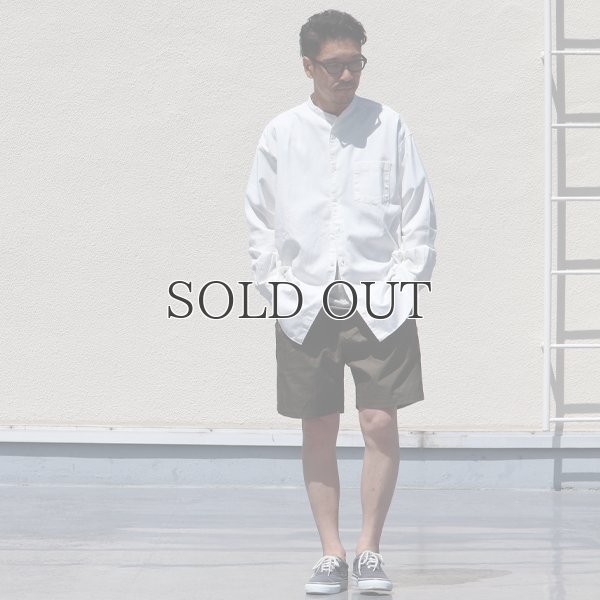 画像6: グリストーンW 綿ナイロン高密度ギャバ 2タックワイドショーツ【MADE IN JAPAN】『日本製』/ Upscape Audience