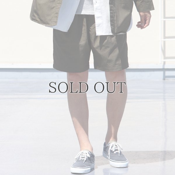 画像8: グリストーンW 綿ナイロン高密度ギャバ 2タックワイドショーツ【MADE IN JAPAN】『日本製』/ Upscape Audience