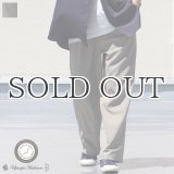 Reflax®(リフラクス)テック リネンライク CANAPA(カナパ) 2タックイージーワイドパンツ【MADE IN JAPAN】『日本製』/ Upscape Audience
