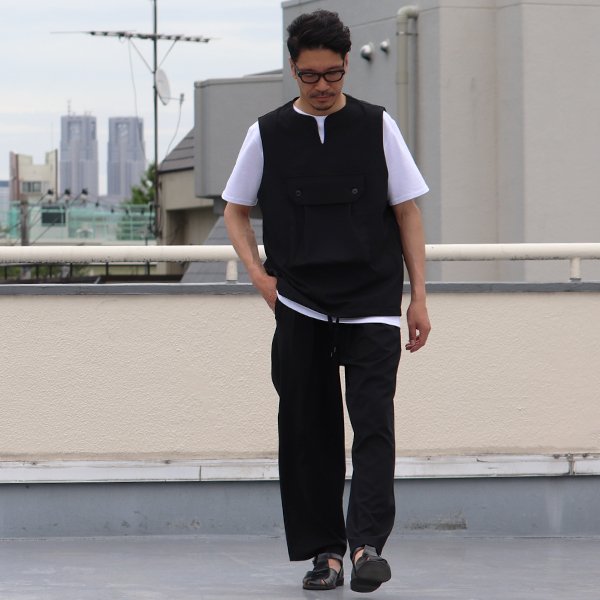 画像8: Reflax®(リフラクス)テック リネンライク CANAPA(カナパ)  ビッグポケットキーネックベスト【MADE IN JAPAN】『日本製』 / Upscape Audience