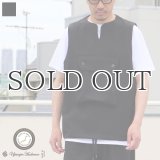 Reflax®(リフラクス)テック リネンライク CANAPA(カナパ)  ビッグポケットキーネックベスト【MADE IN JAPAN】『日本製』 / Upscape Audience