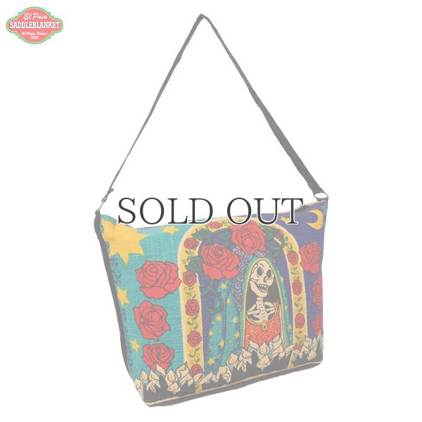 画像1: Day of the dead cotton stencil purses / El Paso SADDLEBLANKET【ご予約商品・7月上旬〜中旬入荷予定】