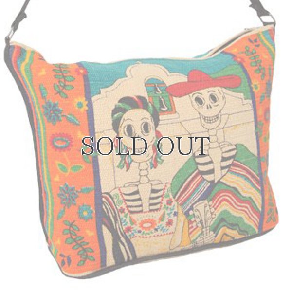 画像3: Day of the dead cotton stencil purses / El Paso SADDLEBLANKET【ご予約商品・7月上旬〜中旬入荷予定】