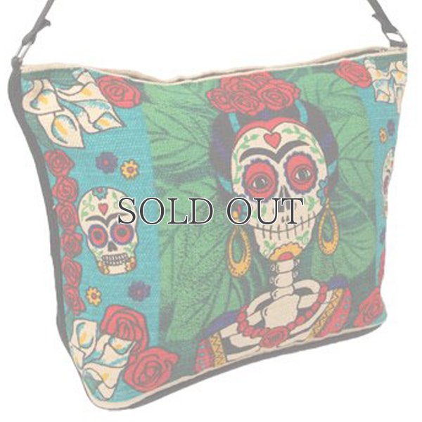 画像3: Day of the dead cotton stencil purses / El Paso SADDLEBLANKET【ご予約商品・7月上旬〜中旬入荷予定】