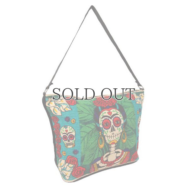 画像2: Day of the dead cotton stencil purses / El Paso SADDLEBLANKET【ご予約商品・7月上旬〜中旬入荷予定】