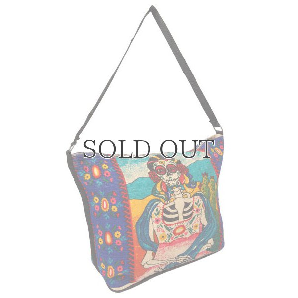 画像2: Day of the dead cotton stencil purses / El Paso SADDLEBLANKET【ご予約商品・7月上旬〜中旬入荷予定】