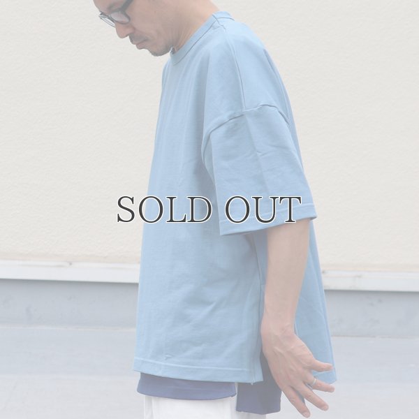 画像8: 米綿（USAコットン）10オンス アメリカンドライ天竺 サイドスリット BOX Aライン トレンドアーカイブカラーTシャツ【MADE IN JAPAN】『日本製』/ Upscape Audience