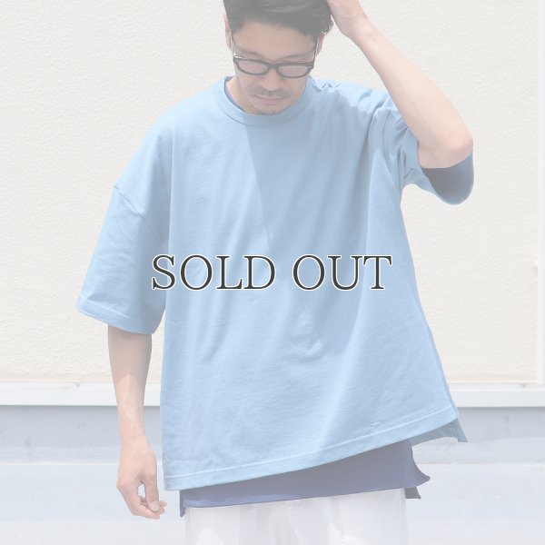 画像7: 米綿（USAコットン）10オンス アメリカンドライ天竺 サイドスリット BOX Aライン トレンドアーカイブカラーTシャツ【MADE IN JAPAN】『日本製』/ Upscape Audience