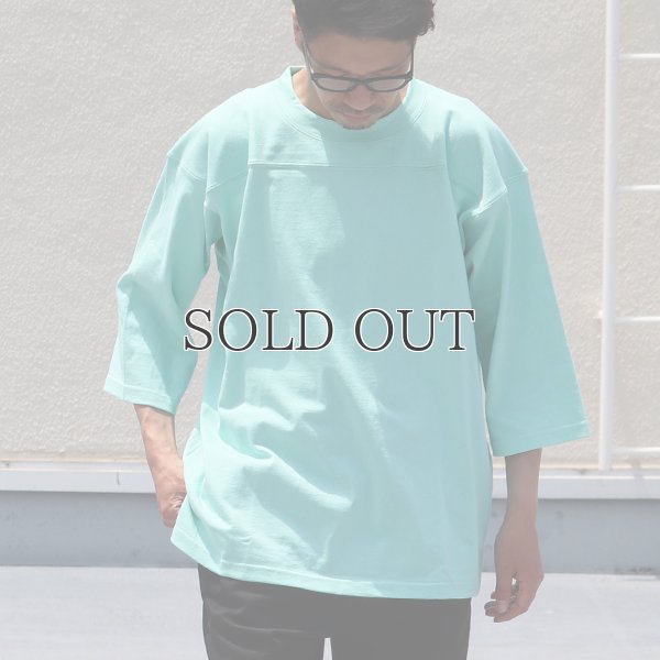 画像16: 米綿(USAコットン)10オンス アメリカンドライ天竺 フットボール トレンドアーカイブカラーTシャツ【MADE IN JAPAN】『日本製』/ Upscape Audience