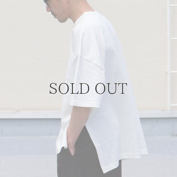 画像4: 米綿（USAコットン）10オンス アメリカンドライ天竺 サイドスリット BOX Aライン トレンドアーカイブカラーTシャツ【MADE IN JAPAN】『日本製』/ Upscape Audience