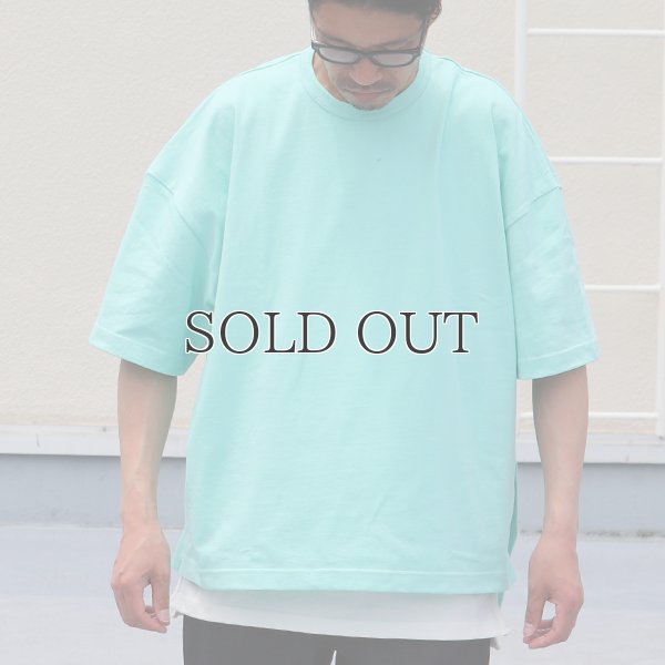 画像16: 米綿（USAコットン）10オンス アメリカンドライ天竺 サイドスリット BOX Aライン トレンドアーカイブカラーTシャツ【MADE IN JAPAN】『日本製』/ Upscape Audience