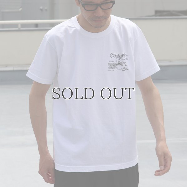 画像2: Old Snoopy "Schulz-COWABUNGA!" 7.1oz米綿丸胴オールドプリントクルーネックT / Audience