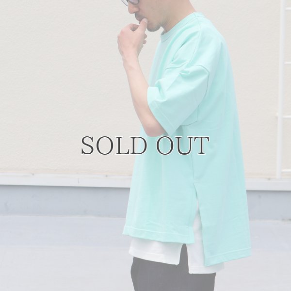 画像7: 米綿（USAコットン）10オンス アメリカンドライ天竺 サイドスリット BOX Aライン トレンドアーカイブカラーTシャツ【MADE IN JAPAN】『日本製』/ Upscape Audience