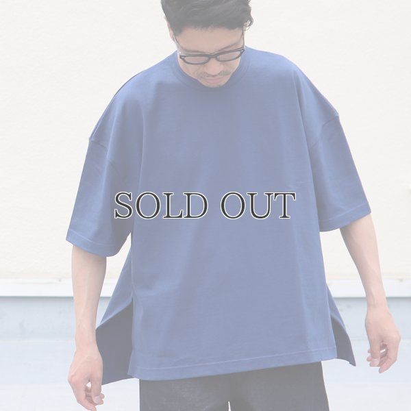 画像7: 米綿（USAコットン）10オンス アメリカンドライ天竺 サイドスリット BOX Aライン トレンドアーカイブカラーTシャツ【MADE IN JAPAN】『日本製』/ Upscape Audience